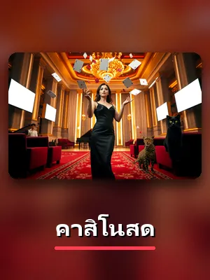 โต๊ะคาสิโนสด ในห้องคาสิโนของ 77W