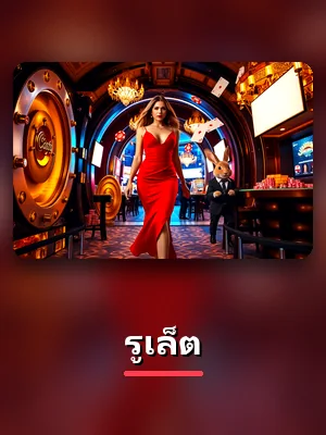 โต๊ะรูเล็ต ในห้องคาสิโนของ 77W